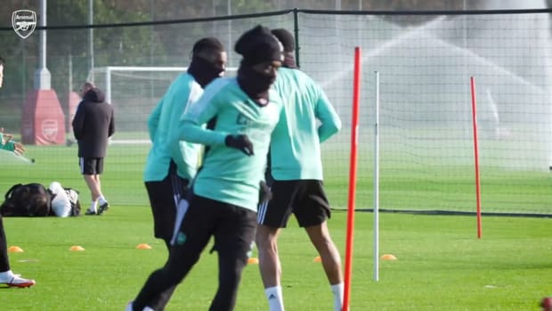 Behind the scenes: Arsenal prepare for Southampton